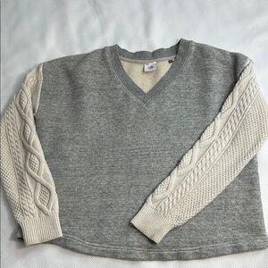 Cabi Fusion cropped sweatshirt